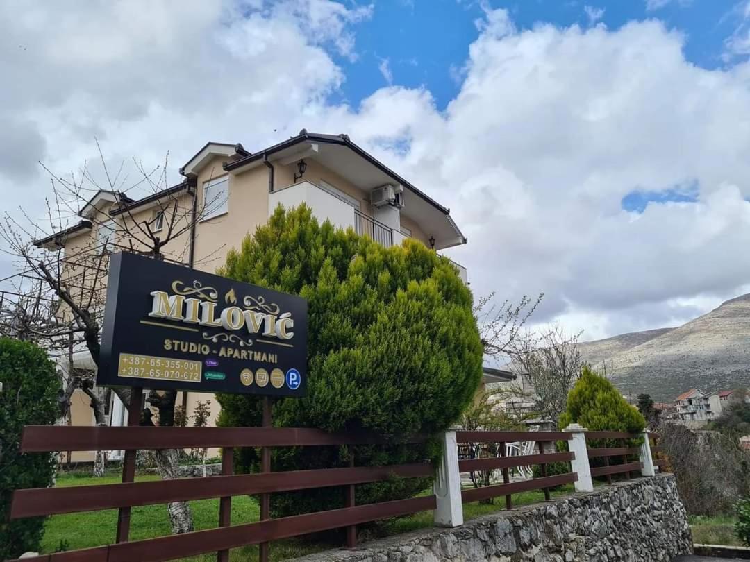 Studio Apartmani Milovic Trebinje Eksteriør bilde